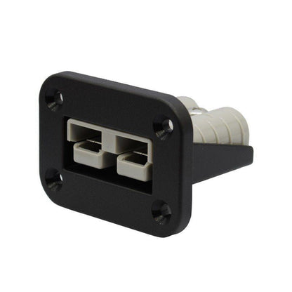 Flush Mount 50 Amp Anderson Plug Mounting Bracket Panel Cover for Caravan - salelink.co.nz