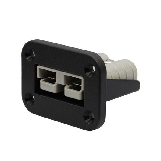 Flush Mount 50 Amp Anderson Plug Mounting Bracket Panel Cover for Caravan - salelink.co.nz