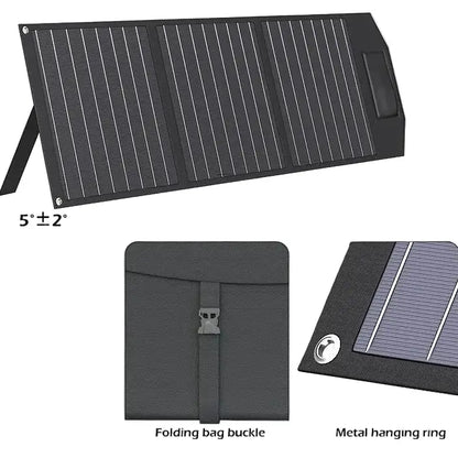 500W Foldable Solar Charger for Camping