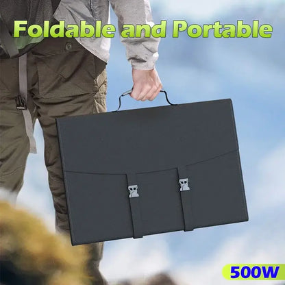 500W Foldable Solar Charger for Camping
