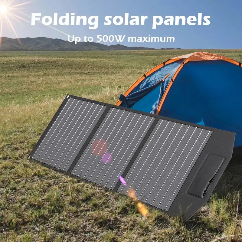 500W Foldable Solar Charger for Camping
