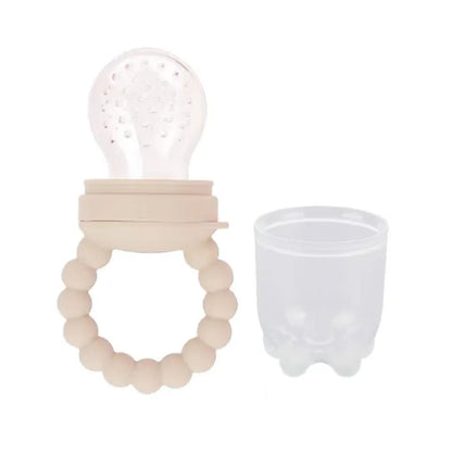 Silicone Baby Fruit Feeder – Warm Sand