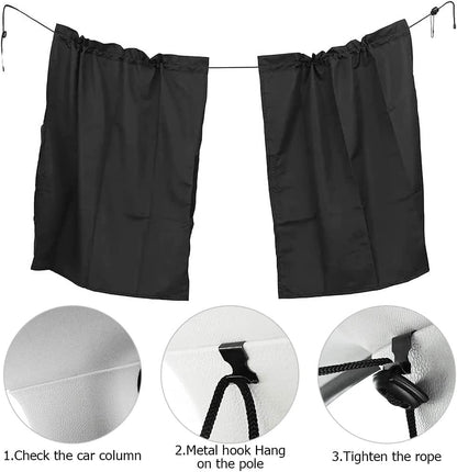 Car Divider Privacy Curtains
