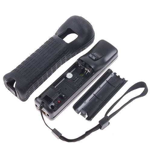 Remote and Nunchuck Controller with Silicone Case for NINTENDO WII - salelink.co.nz