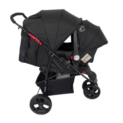 Explorer 3-Wheeler Stroller & Capsule Travel System with Food Tray and Liner