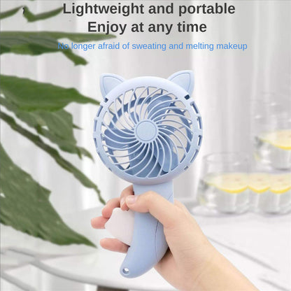 Hand Press Mini Fan