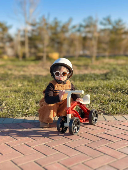 4-Wheel Balance Bike – Toddler Ride-On Toy