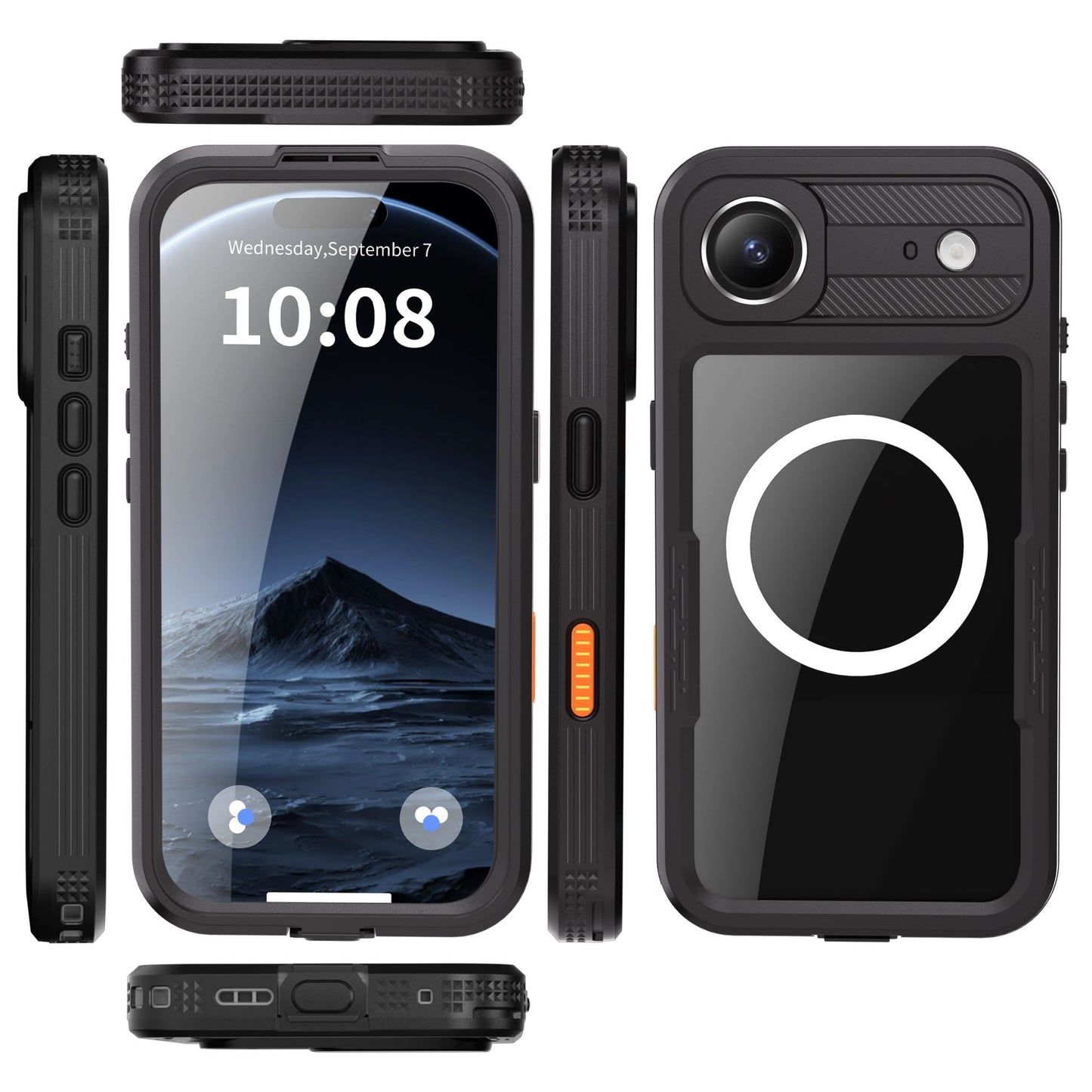 iPhone 17 Air Waterproof Case Magsafe Waterproof Shockproof Rugged