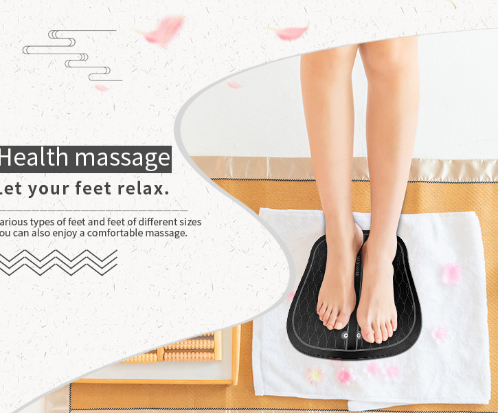 EMS Foot Massager with Mini Smart Foot Therapy Pad
