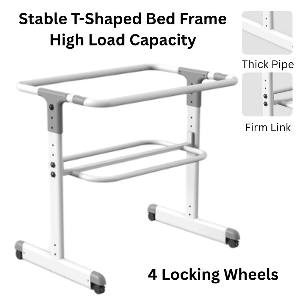 3in1 CoSleeper Baby Bassinet and Game Bed & Mattress – Adjustable Height