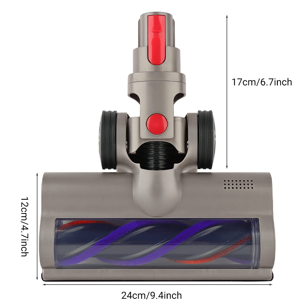 Motor Head Turbo Brush Roller LED Carpet Head For Dyson V7 V8 V10 V11 V15 - salelink.co.nz