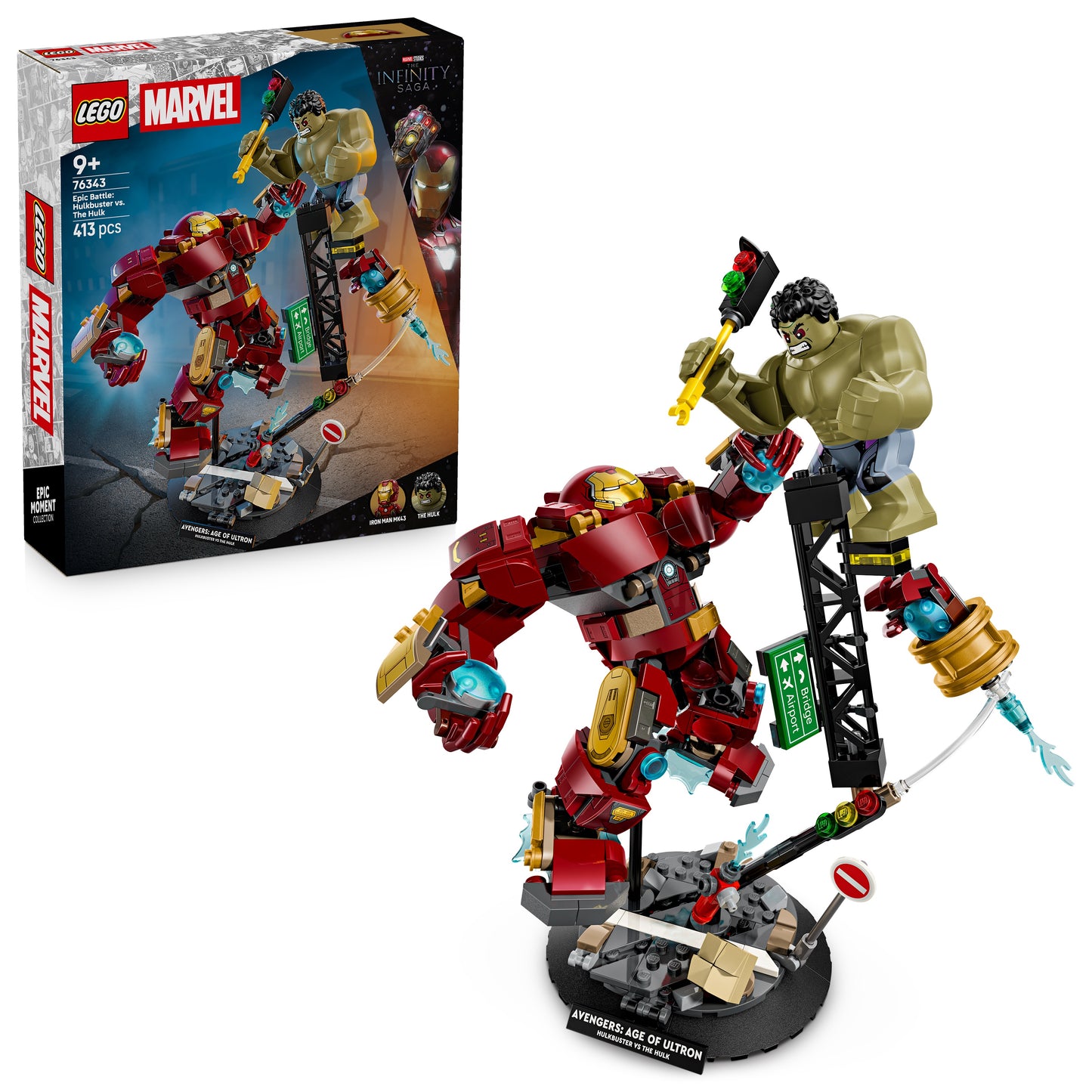 LEGO Marvel: Epic Battle: Hulkbuster v. The Hulk (76343)