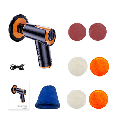 Mini Car Polisher Machine Wireless Waxer