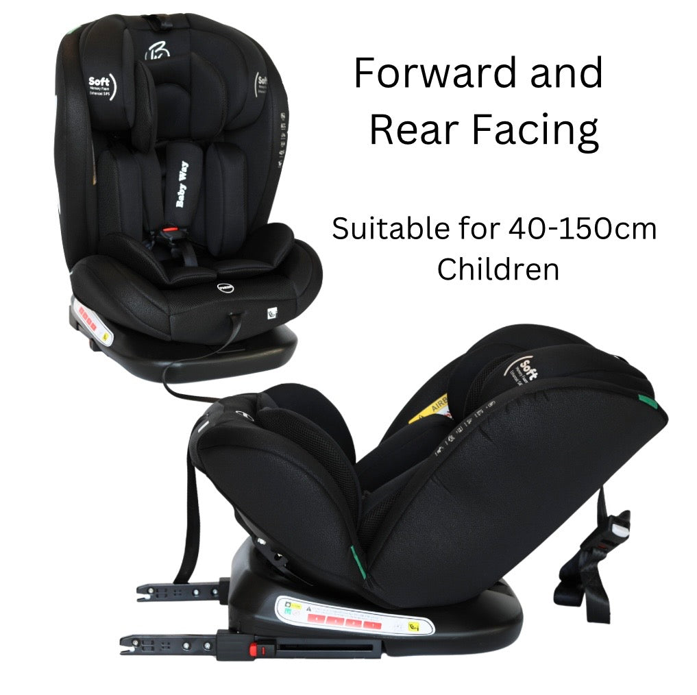 Preorder - Legacy Gold 4 in 1 Travel System Bundle - Stroller + Bassinet + Capsule + Isofix Base + 360 Rotating Car Seat