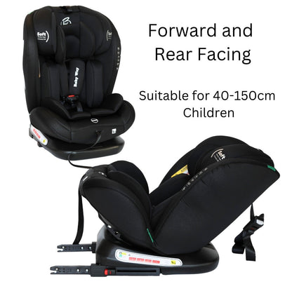 Preorder - Legacy Gold 4 in 1 Travel System Bundle - Stroller + Bassinet + Capsule + Isofix Base + 360 Rotating Car Seat