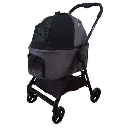 Preorder - Pet Way Premium Pet Stroller with Detachable Carrier with Canopy and Handle