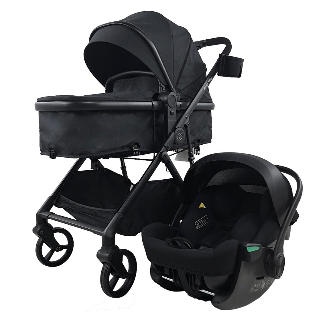 Crown Z - Premium Travel System - Reversible Bassinet Stroller + i-Size Reclining Capsule