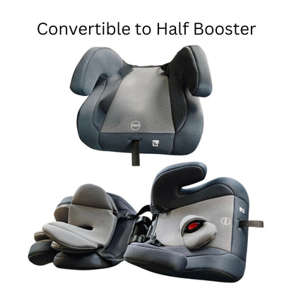 SafeMax i-Size Convertible Booster Car Seat with ISOFIX