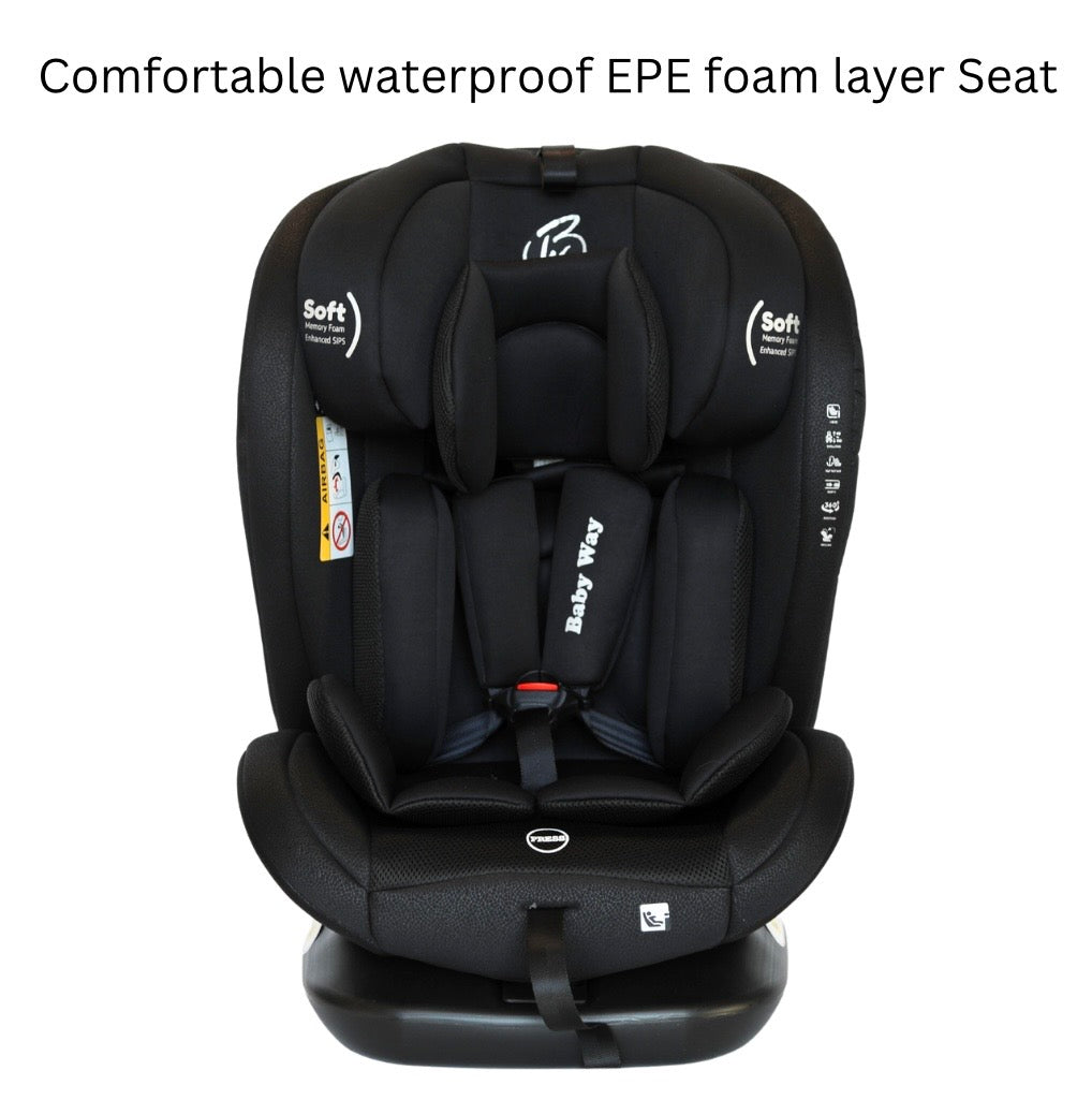 Explorer 3-Wheeler 4in1 Travel System Bundle - Stroller + Capsule + Base + All-Rider 360 Rotating Car Seat