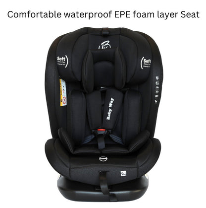 Explorer 3-Wheeler 4in1 Travel System Bundle - Stroller + Capsule + Base + All-Rider 360 Rotating Car Seat