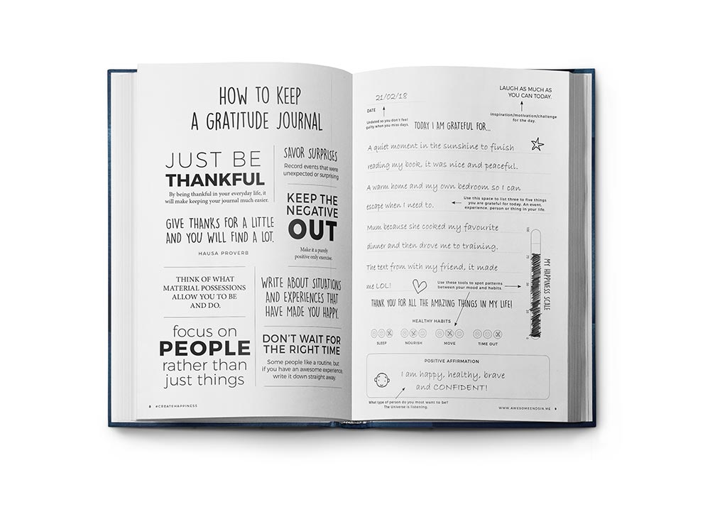 Resilient ME Gratitude Journal for Teens (Age 12-18)