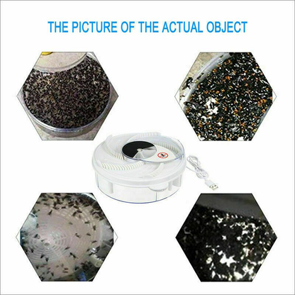 Fly Trap Electric Device with Trapping Food USB Cable Insect Killer