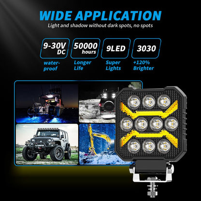 4inch LED Work Light with Daytime Running Light