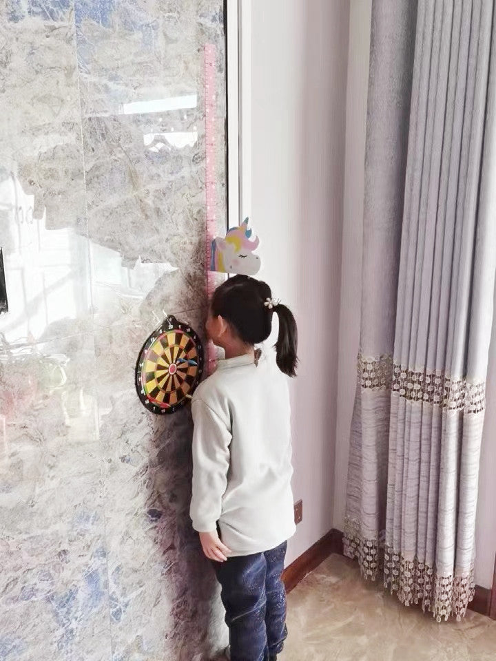 Cute Ruler Height Chart Kids Measurement Wall Stickers Nursery Decor Removable Decal