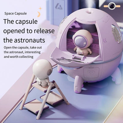 Astronaut Humidifier with Night Light and Air Purifier