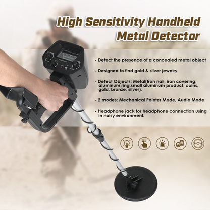 Portable Handheld Metal Detector for Easy Installation