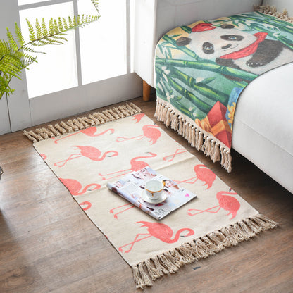 Nordic Style Cotton/Linen Rug