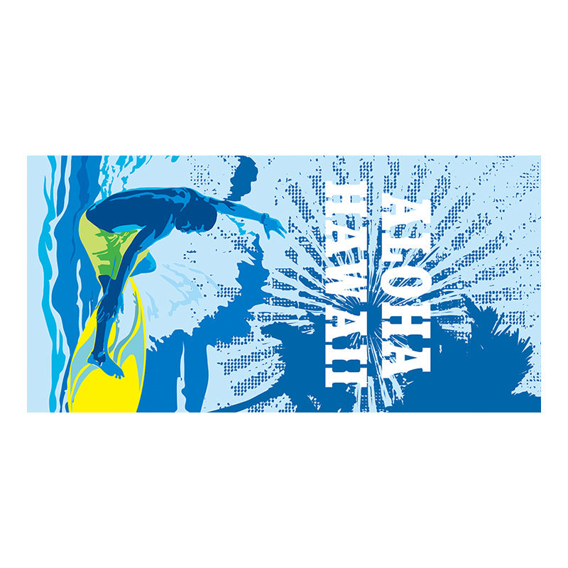 Ultra-Fine Microfiber Quick-Dry Beach Towel and Bath Towel