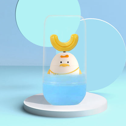 Children's U-Shaped Electric Toothbrush with Silicone Head