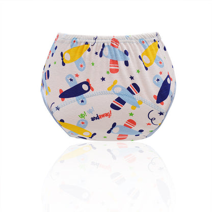 Printed Learning Pants for Babies - Washable and Breathable