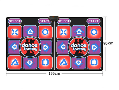 Double Dancing Mat Sports Fitness Games