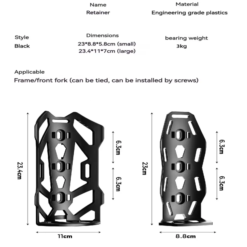 5L Waterproof Bike Front Fork Bag