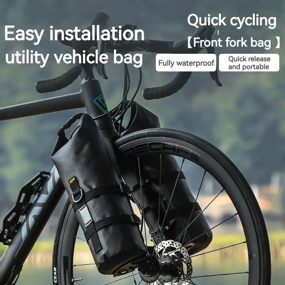 5L Waterproof Bike Front Fork Bag