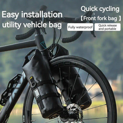 5L Waterproof Bike Front Fork Bag