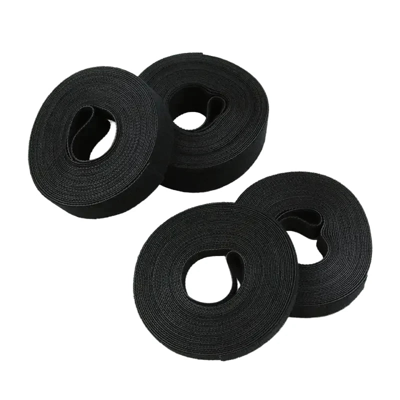 5m/Roll Reusable Hook & Loop Cable Ties 10/15/20/25mm Double-Sided Fastening Straps