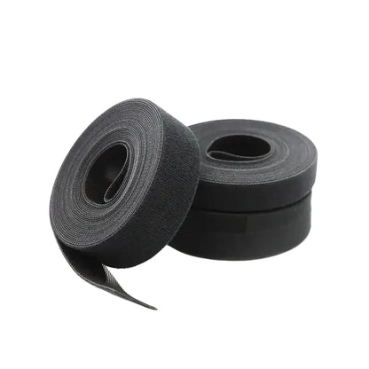 5m/Roll Reusable Hook & Loop Cable Ties 10/15/20/25mm Double-Sided Fastening Straps