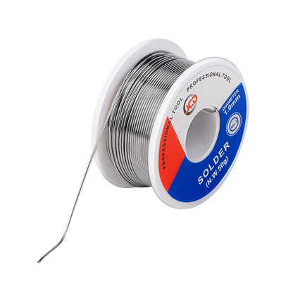 60/40 Rosin Core Solder Wire (50g/20g, 0.6–1.5mm)