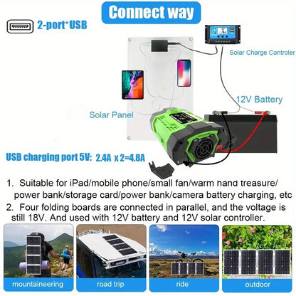 600W Home Backup Solar Kit 2000W Inverter