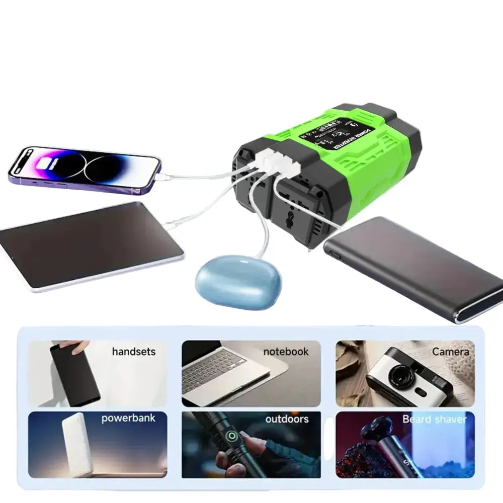 600W Home Backup Solar Kit 2000W Inverter