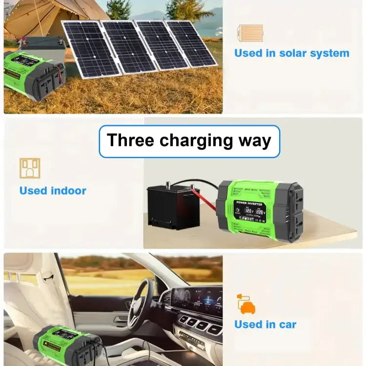 600W Home Backup Solar Kit 2000W Inverter