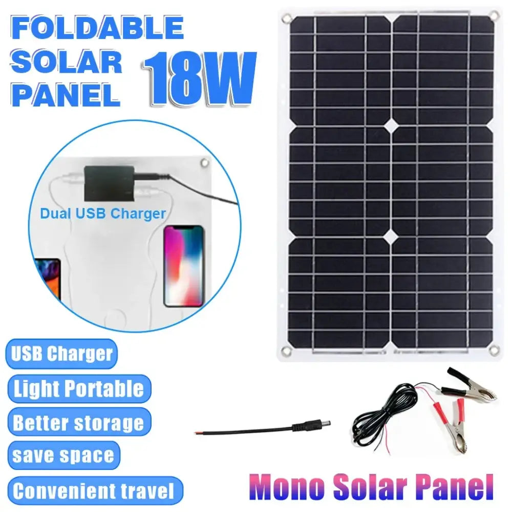 600W Home & Outdoor Solar Power System