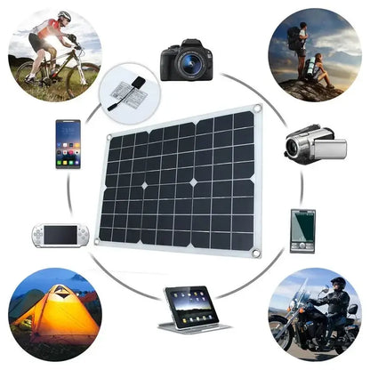 600W Home & Outdoor Solar Power System