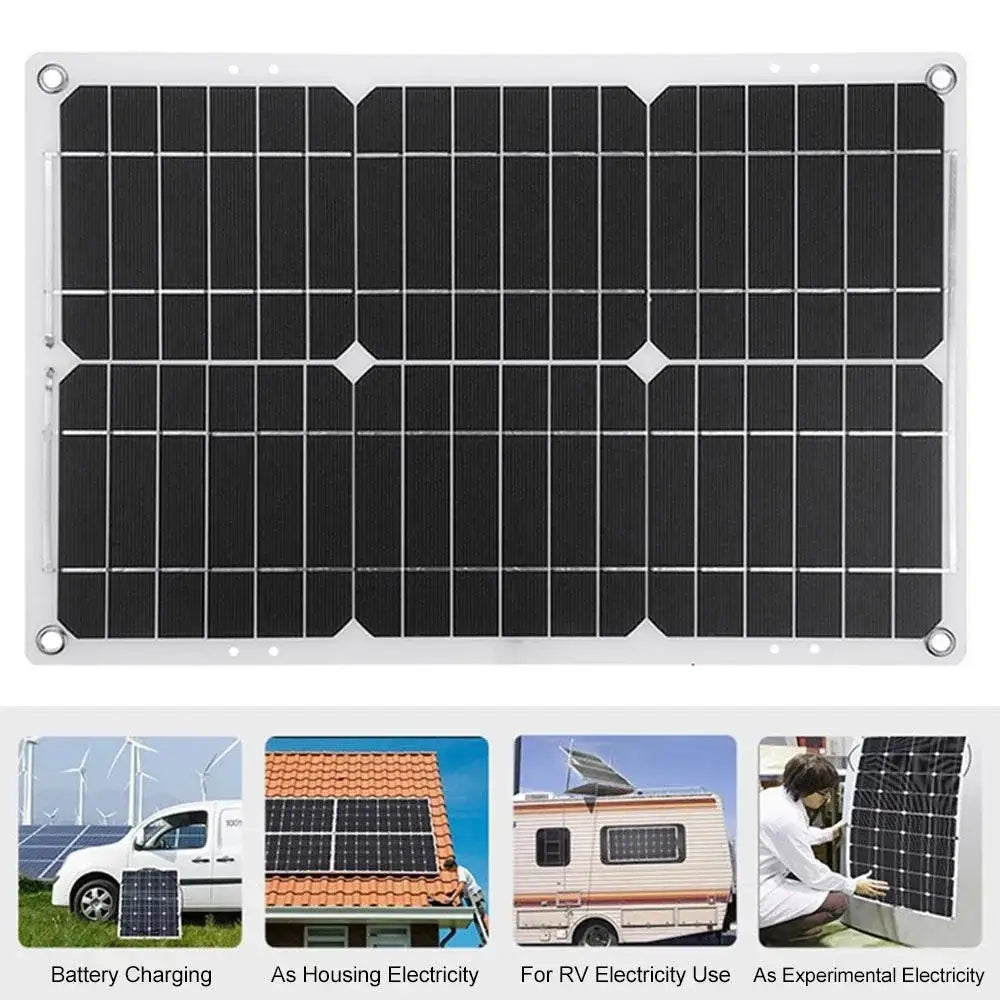 600W Home & Outdoor Solar Power System