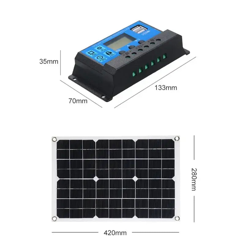 600W Home & Outdoor Solar Power System