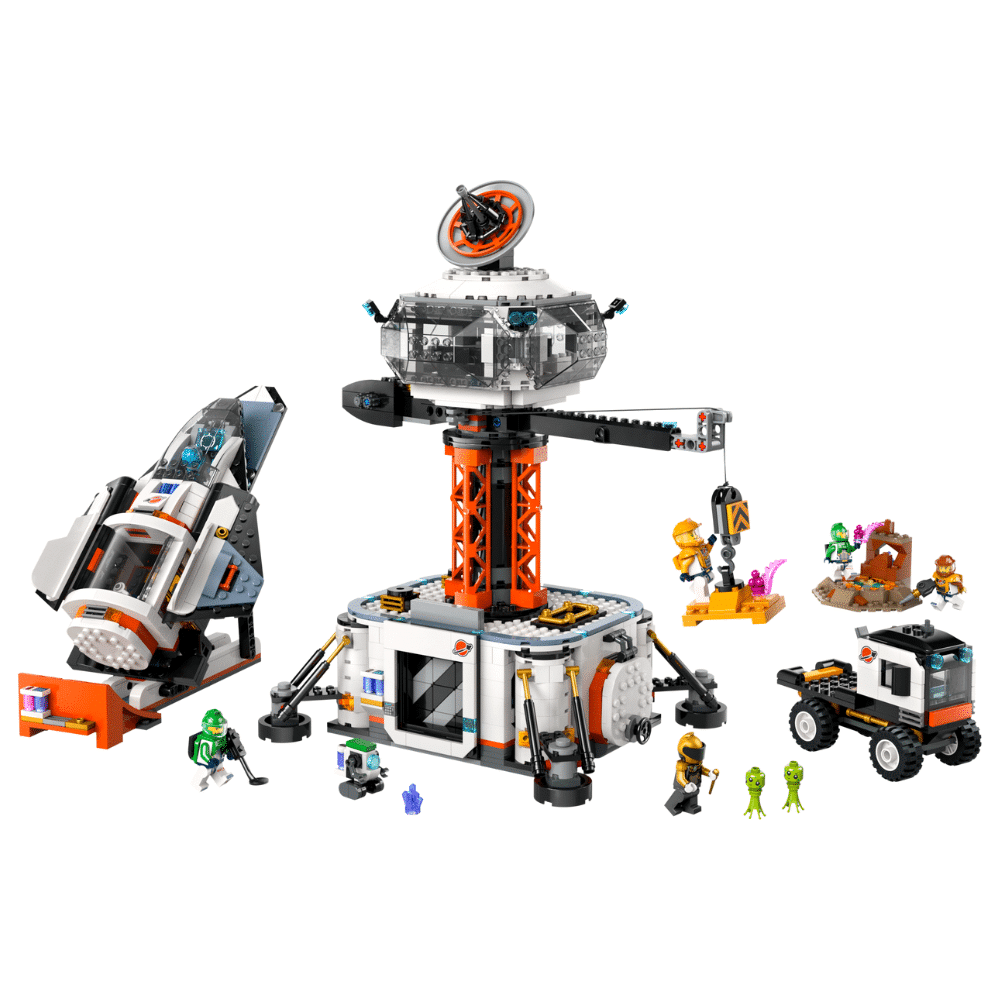 LEGO CITY: Space Base and Rocket Launchpad Set (60434)