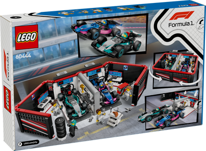 LEGO City: F1 Garage & Mercedes-AMG and Alpine Cars (60444)